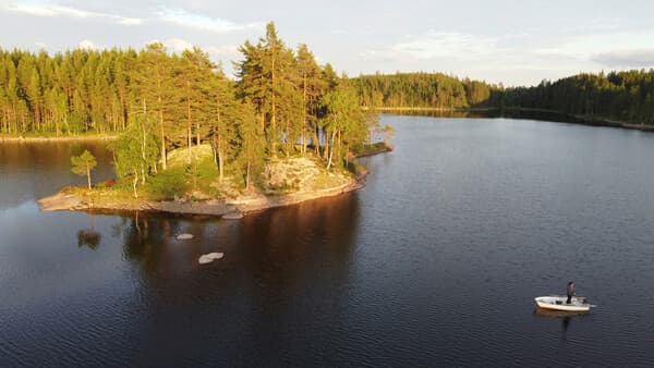 Ein See für einen ganz alleine