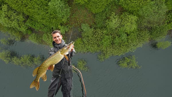 Hechte aus dem Ufer-Dschungel