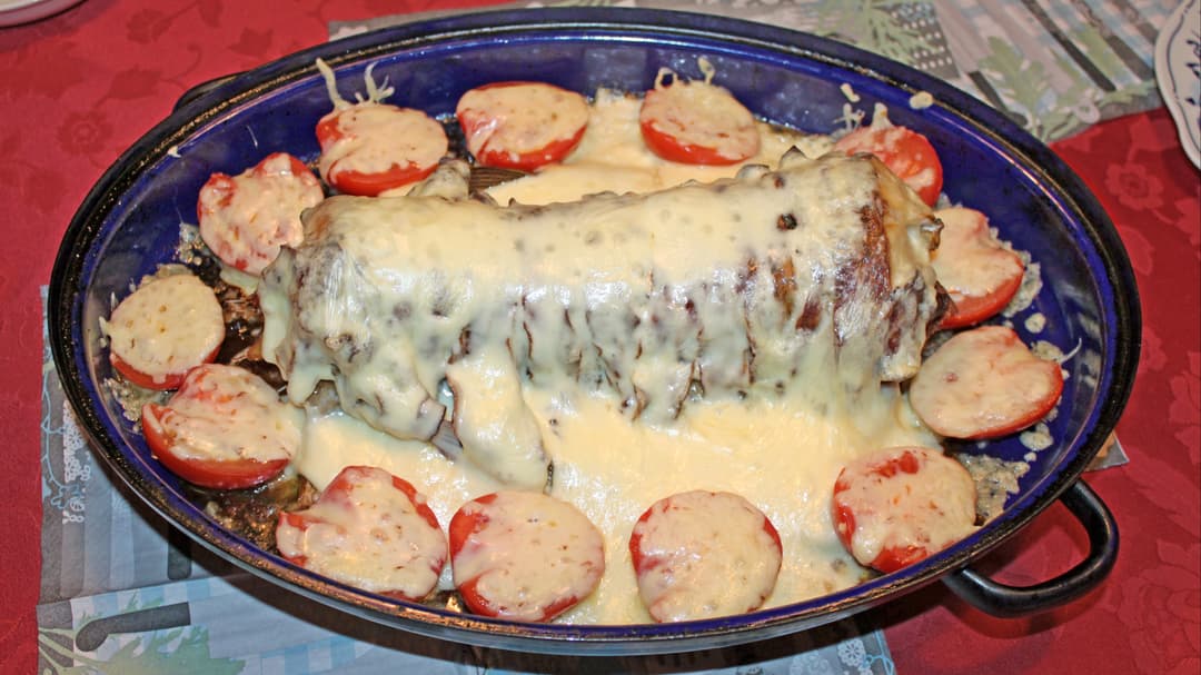 Hecht im Bacon-Käse-Mantel