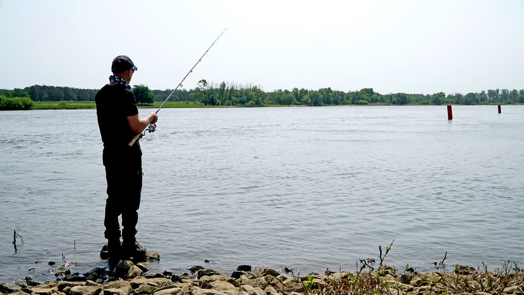 Ich bin Schönwetterangler